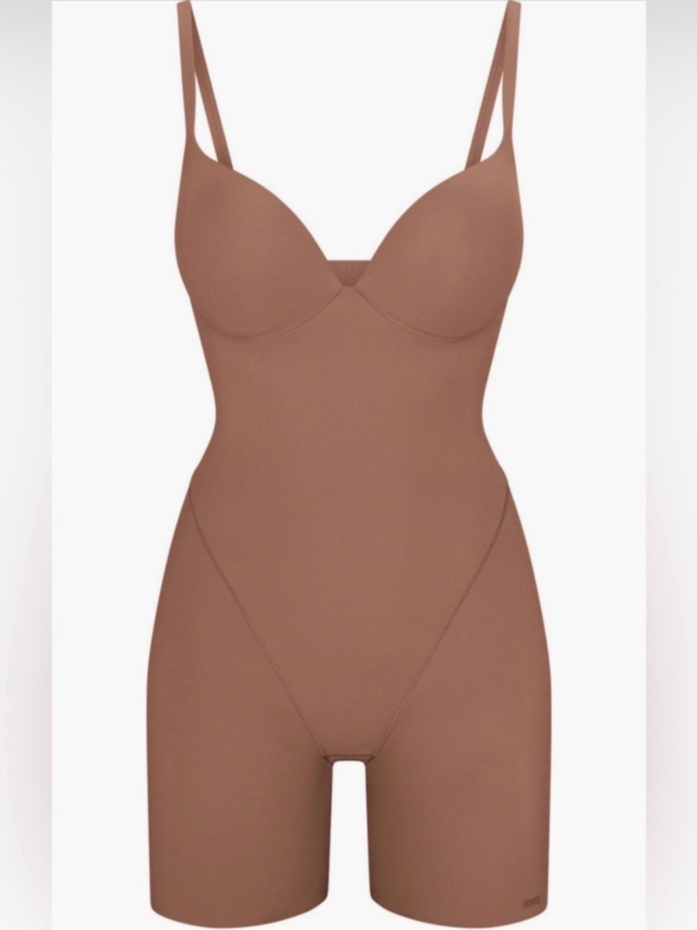 NWT Skims ultimate body push up enhancing padded mid thigh bodysuit.
